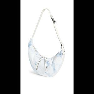 New Rag & Bone Riser Acid Wash Denim Hobo Bag